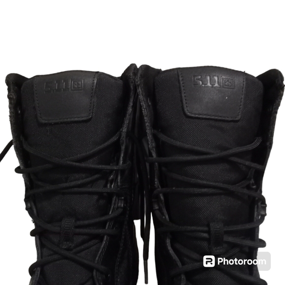 5.11 A.T.A.C. 2.0 8" Side Zip Tactical Boots – Black – Women’s 13W / Men’s 10.5 - Picture 3 of 16